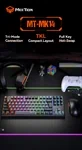 מקלדת גיימינג מקצועית Meetion MK14 Pro Gaming RGB 2
