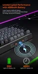 מקלדת גיימינג מקצועית Meetion MK14 Pro Gaming RGB 8