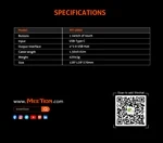 מתקן לאוזניות ורכזת MT-U002  Headphone Hanger Hub 9