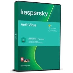 אנטי וירוס Kaspersky Anti Virus ( 1 year / 1 device ) Cd Key Global