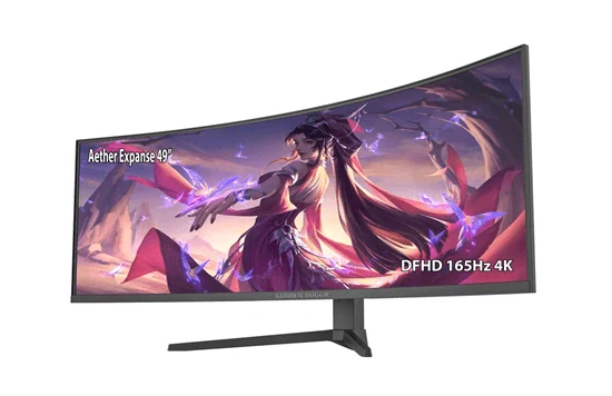 מסך מחשב 49 אינטש  Gurren Buggie Aether Expanse 49" 4K 49GBA11OR