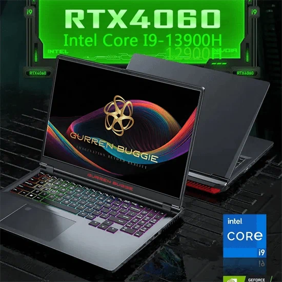 מחשב נייד גיימינג מקצועי RTX9 PRO Gamers i9HX 64GB+4TB GDDR6 Top Tech